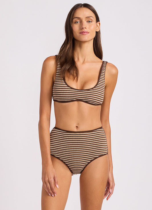 Horizons Scoop Neck Bikini Top | Seafolly
