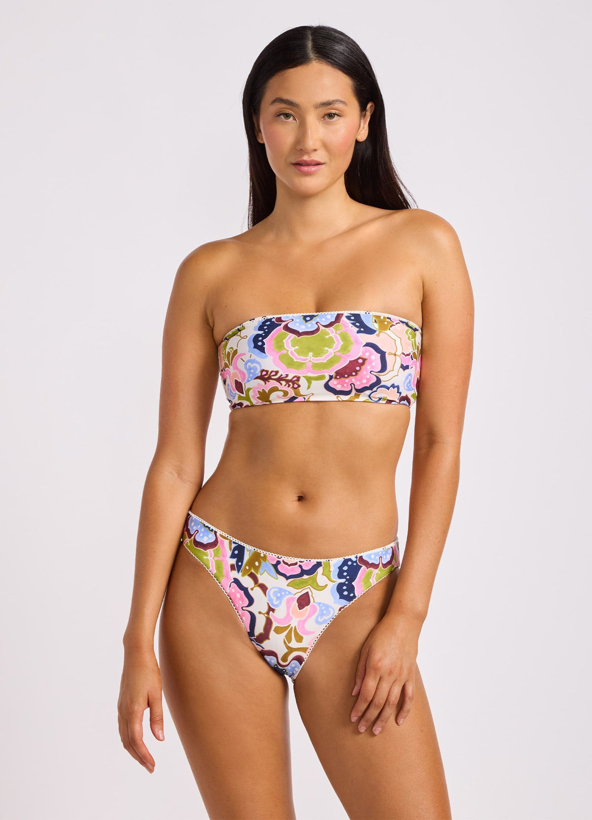Sea Blossom Tube Bikini Top | Seafolly