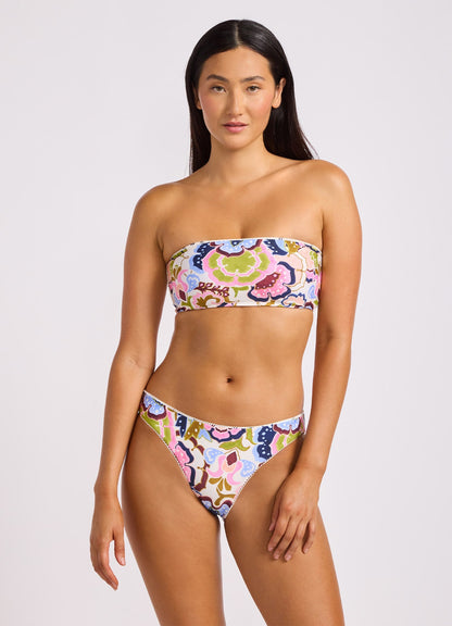 Sea Blossom Tube Bikini Top | Seafolly