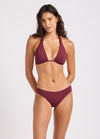 Dark burgundy