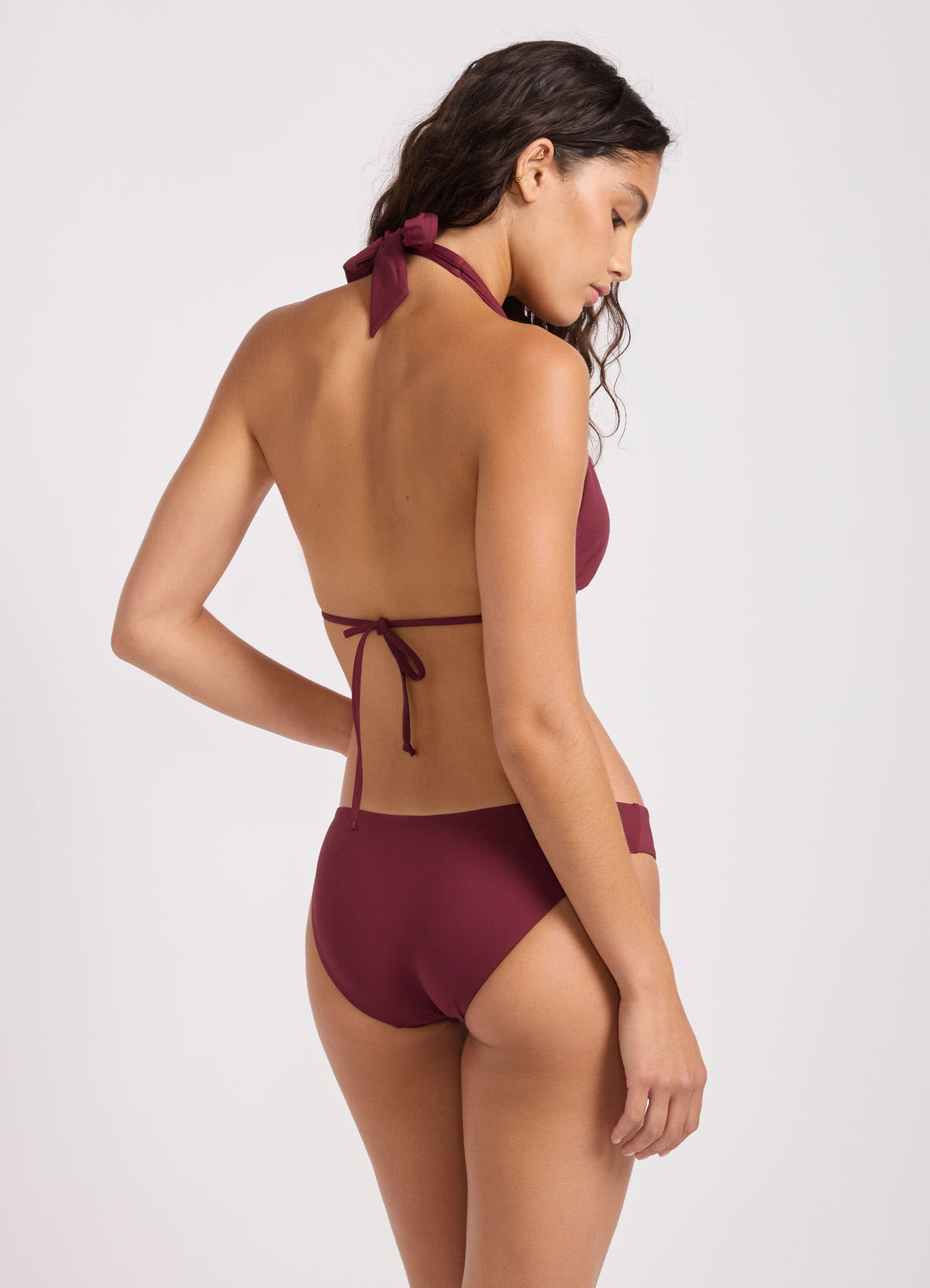 Collective Multi Fit Longline Triangle Bikini Top | Seafolly