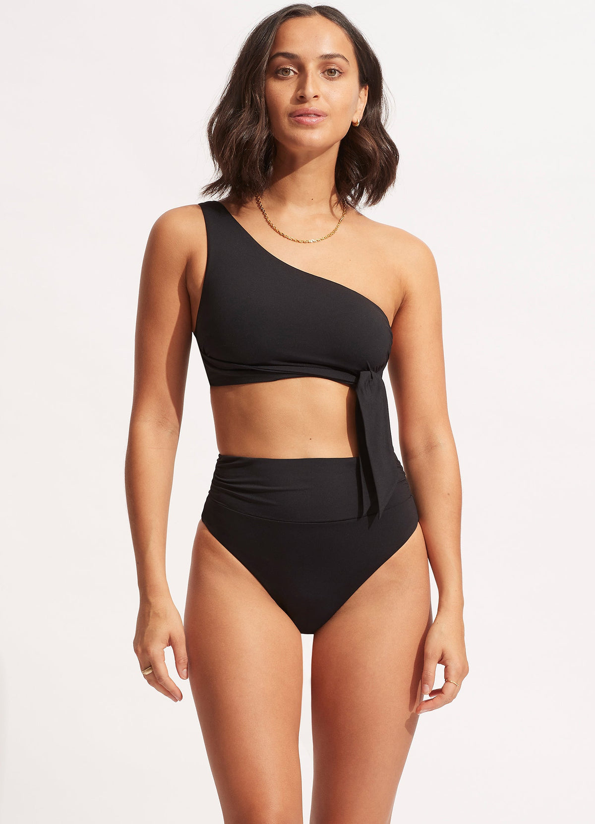 Collective High Cut Rio - Black | Seafolly