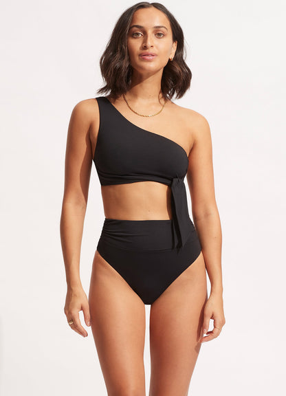Collective High Cut Rio - Black | Seafolly