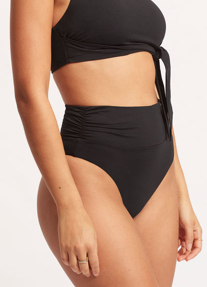Collective High Cut Rio - Black | Seafolly