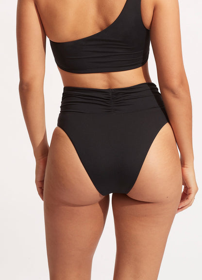 Collective High Cut Rio - Black | Seafolly