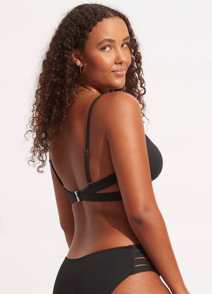 Collective Hybrid Bralette - Black | Seafolly