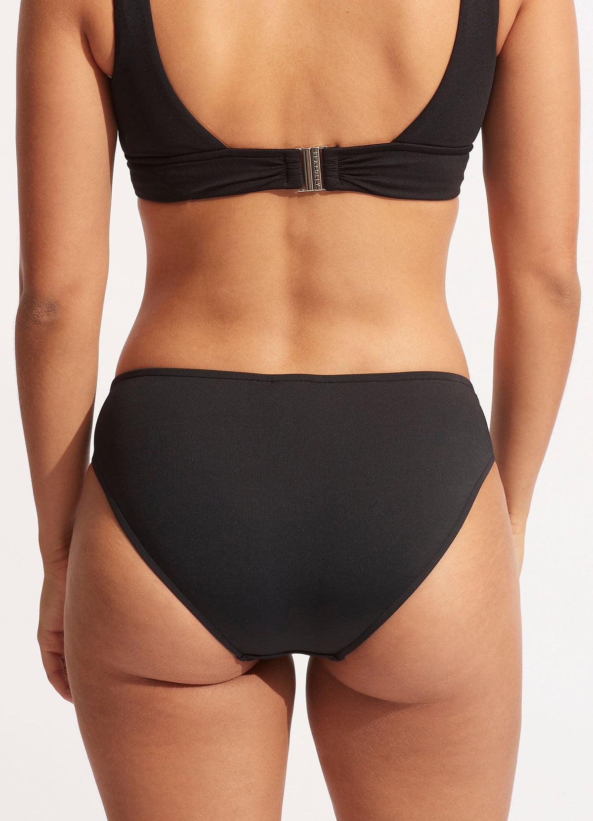 Collective Twist Band Hipster - Black | Seafolly