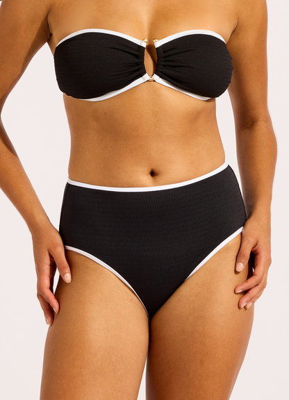 Beach Bound High Waist Bikini Bottom | Seafolly