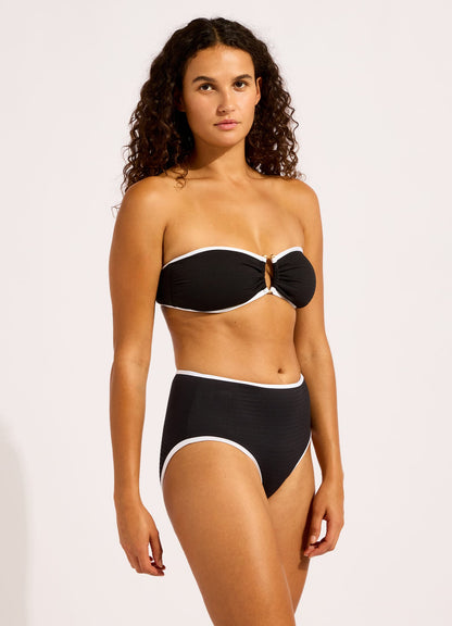 Beach Bound High Waist Bikini Bottom | Seafolly