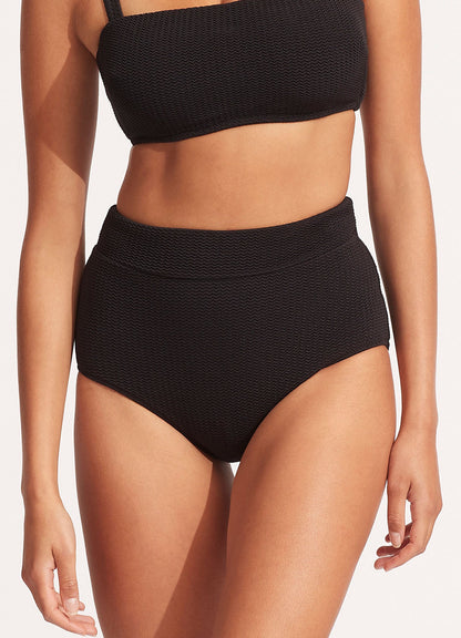 Sea Dive High Waisted Pant - Black | Seafolly