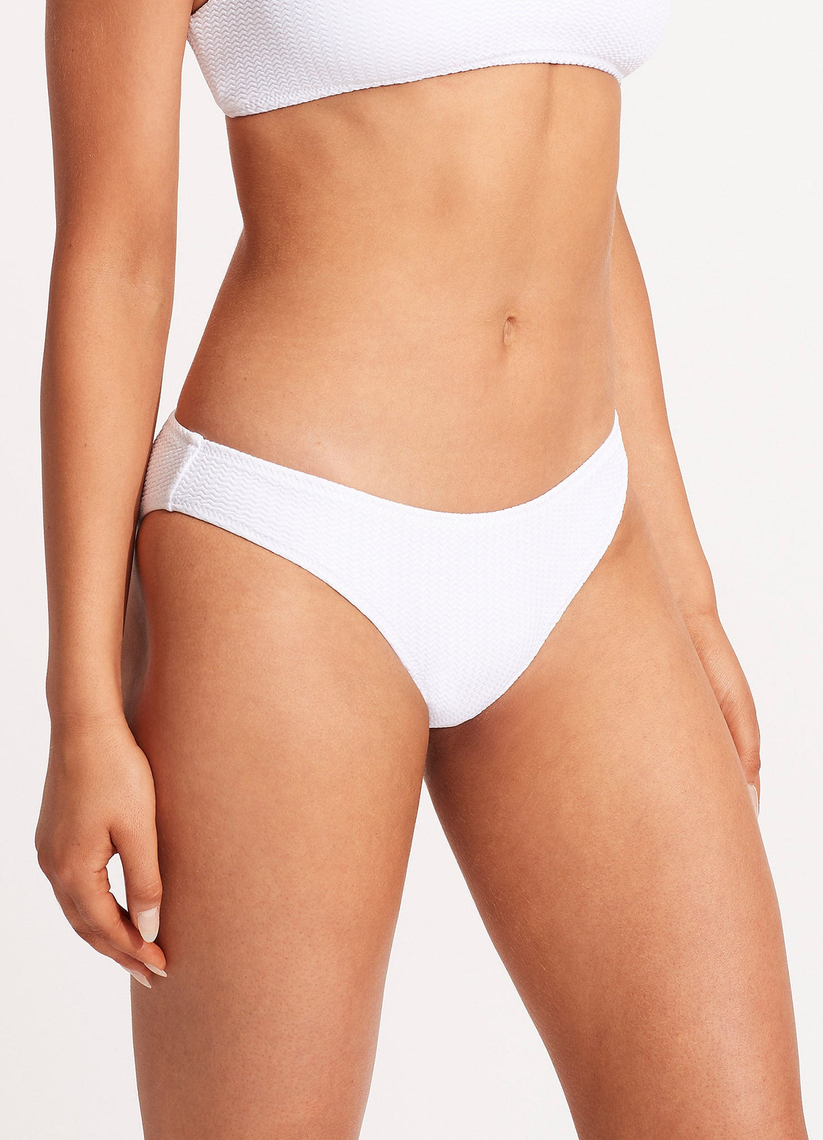 Sea Dive Hipster Pant - White | Seafolly