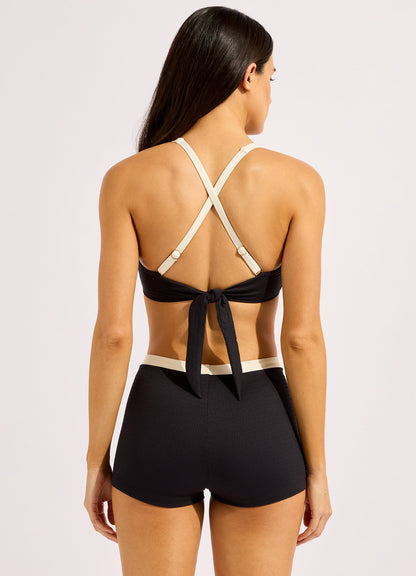 Bandwave Multi Fit Bralette Bikini Top | Seafolly