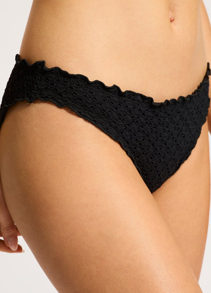 Daydreamer Hipster Bikini Bottom - Black | Seafolly