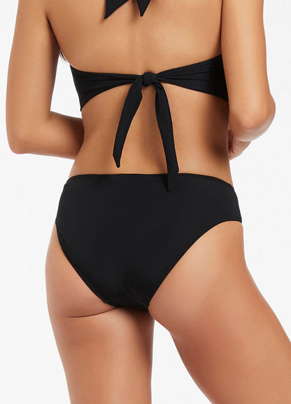 Jetset U Trim Mid Pant - Black | Seafolly