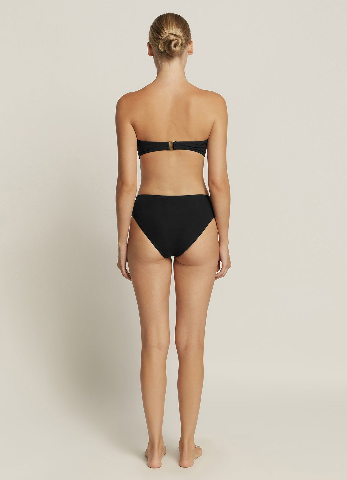 Jetset U Trim Mid Pant - Black | Seafolly