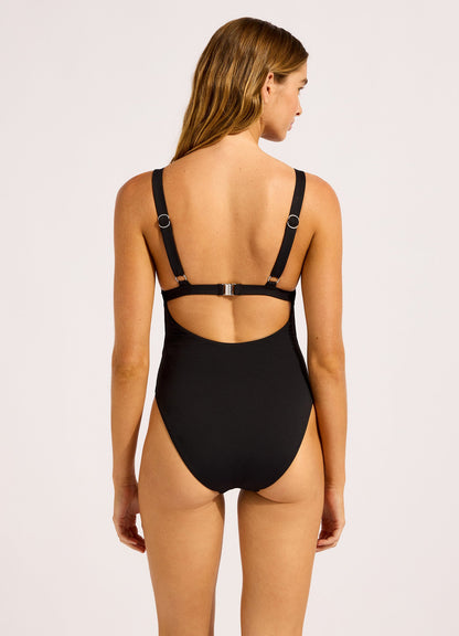 Collective Square Neck One Piece Swimsuit | Seafolly