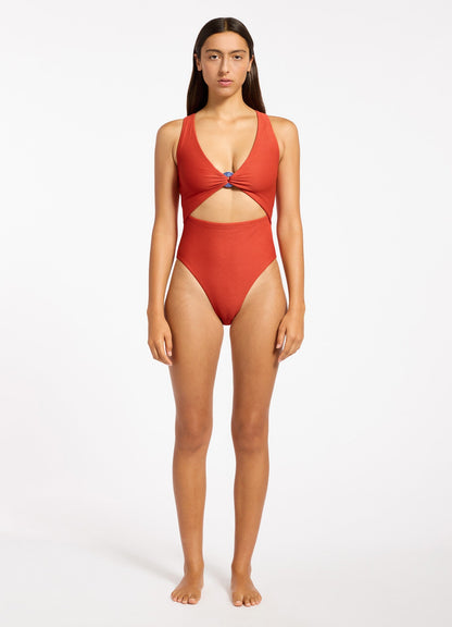 Alessia Plunge One Piece | Seafolly