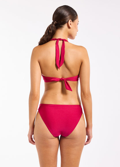 Shine Twist Front Bikini Top | Seafolly