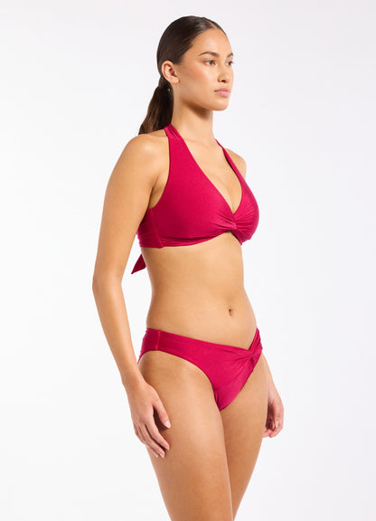 Shine Twist Front Bikini Top | Seafolly