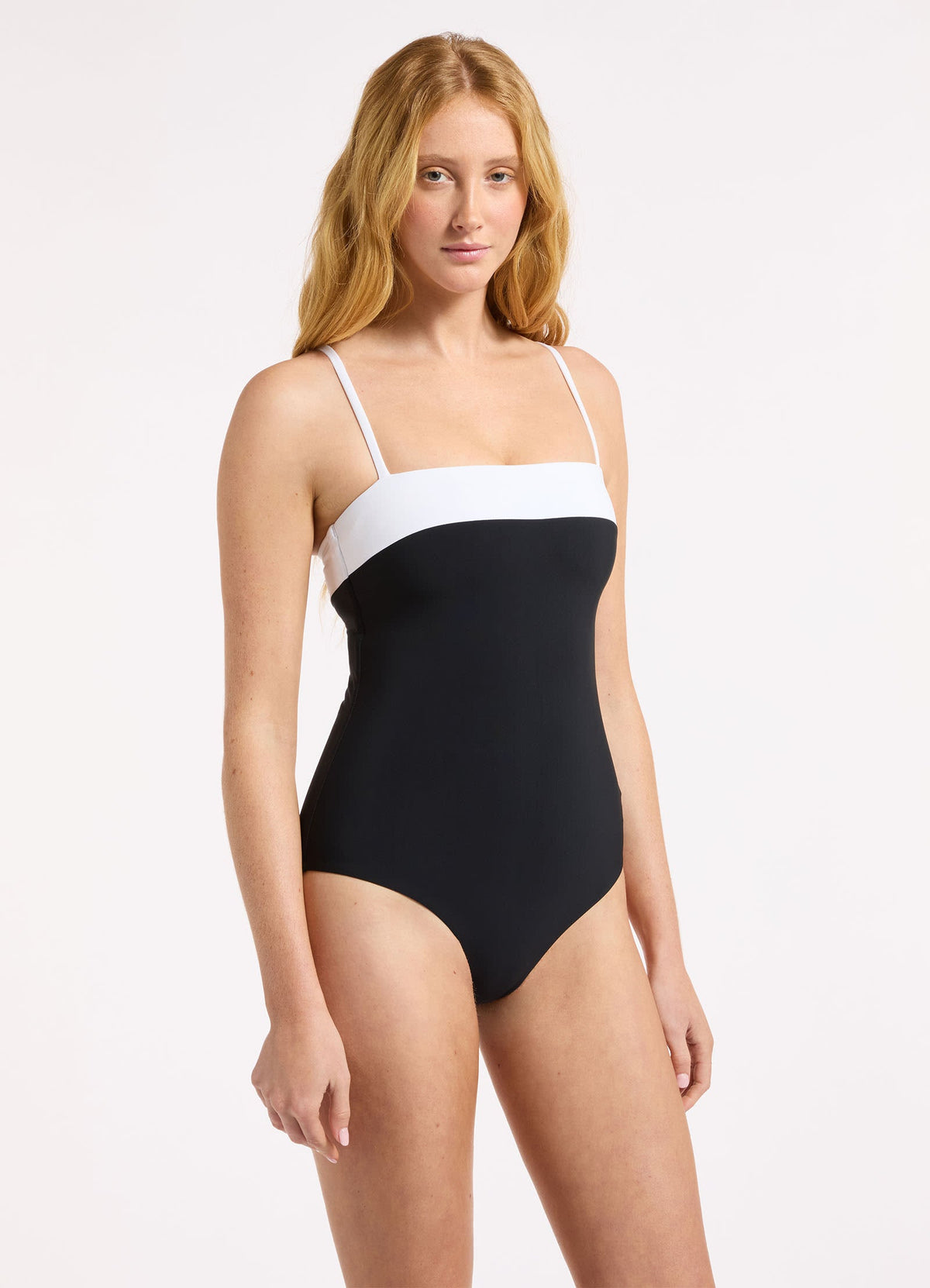 Jetset Eternal Bandeau Tank One Piece | Seafolly