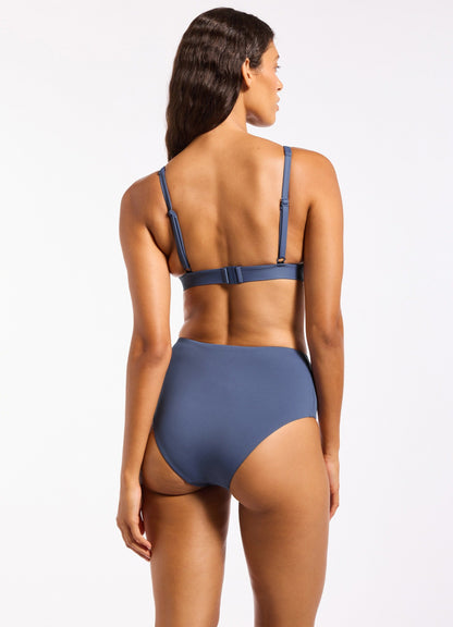 Jetset Smooth High Waist Bikini Bottom | Seafolly