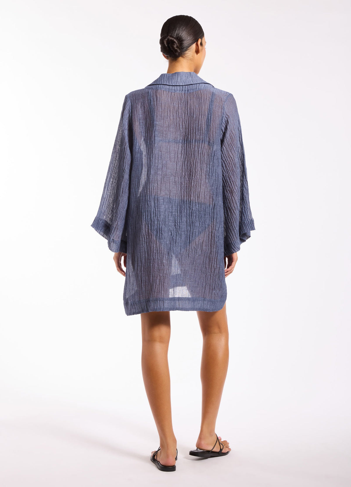 Wave Gauze Sheer Mini Cover Up | Seafolly