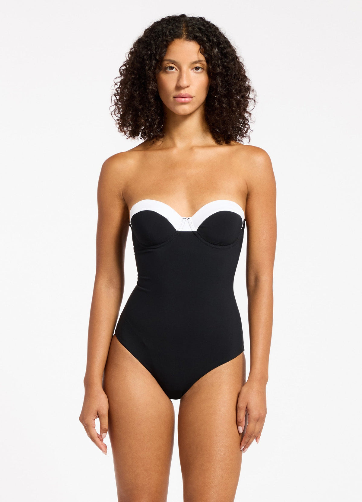 Jetset Eternal Bandeau One Piece | Seafolly