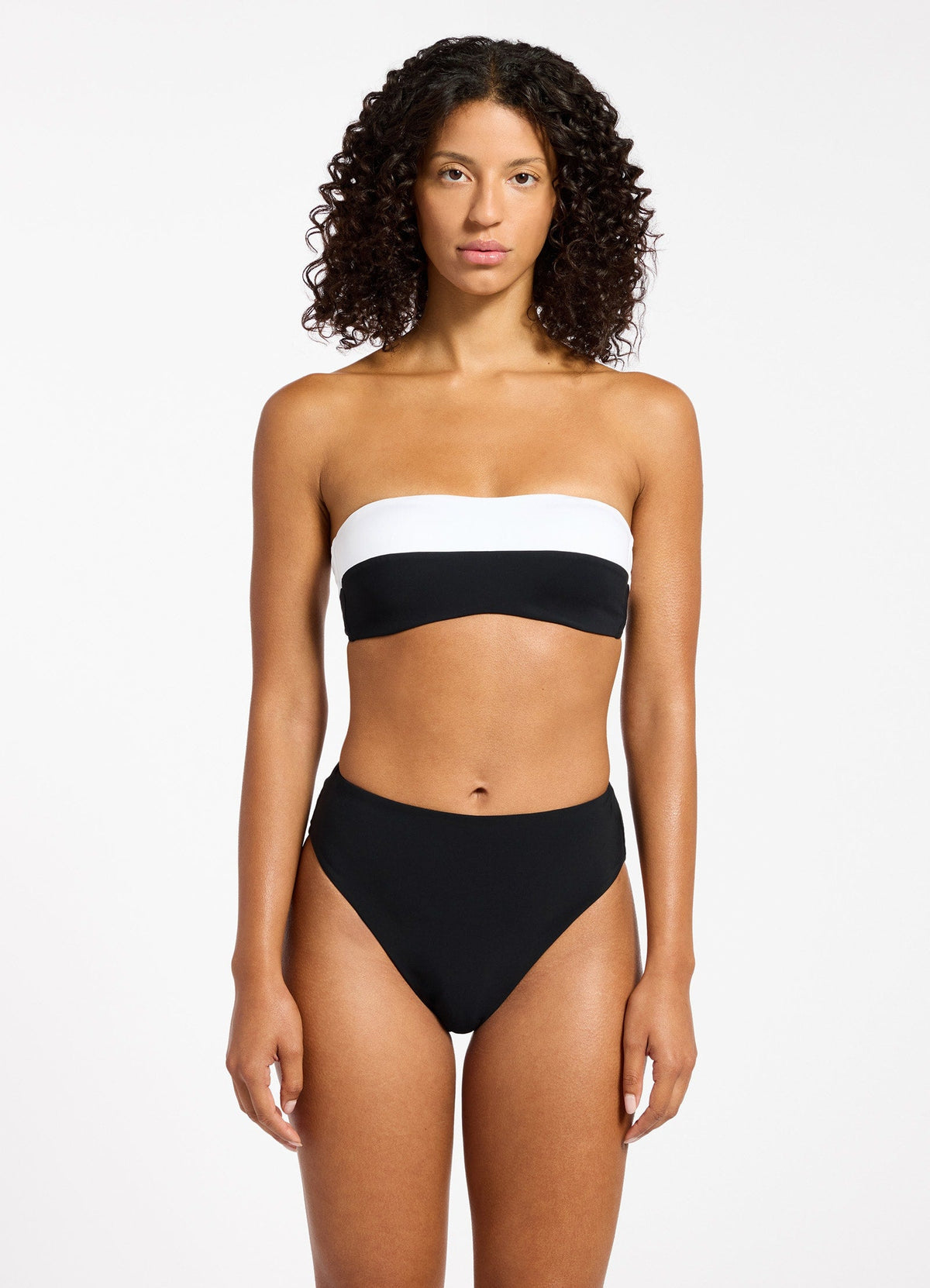 Jetset Eternal Moulded Bandeau Bikini Top | Seafolly