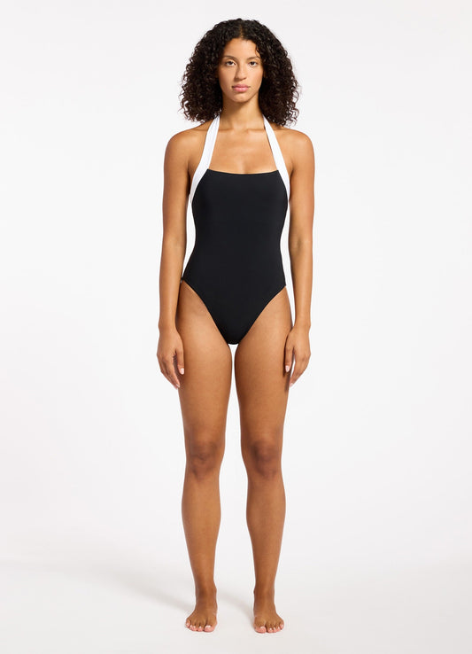Jetset Eternal Halter One Piece | Seafolly