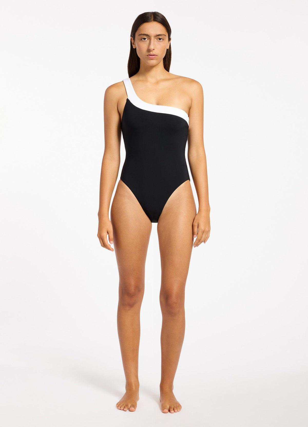 Jetset Eternal One Shoulder One Piece | Seafolly