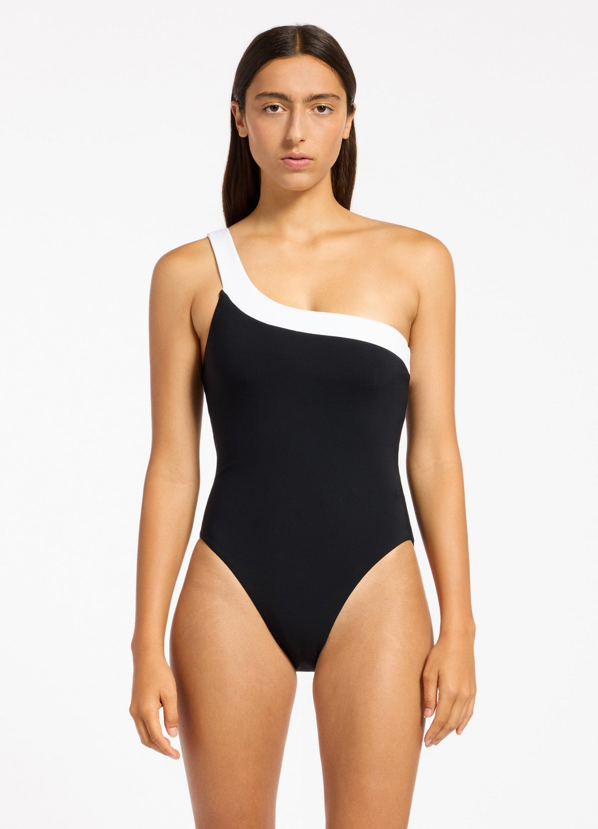 Jetset Eternal One Shoulder One Piece | Seafolly