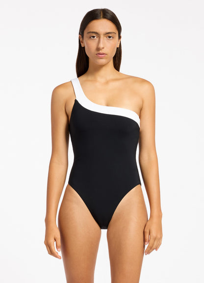 Jetset Eternal One Shoulder One Piece | Seafolly
