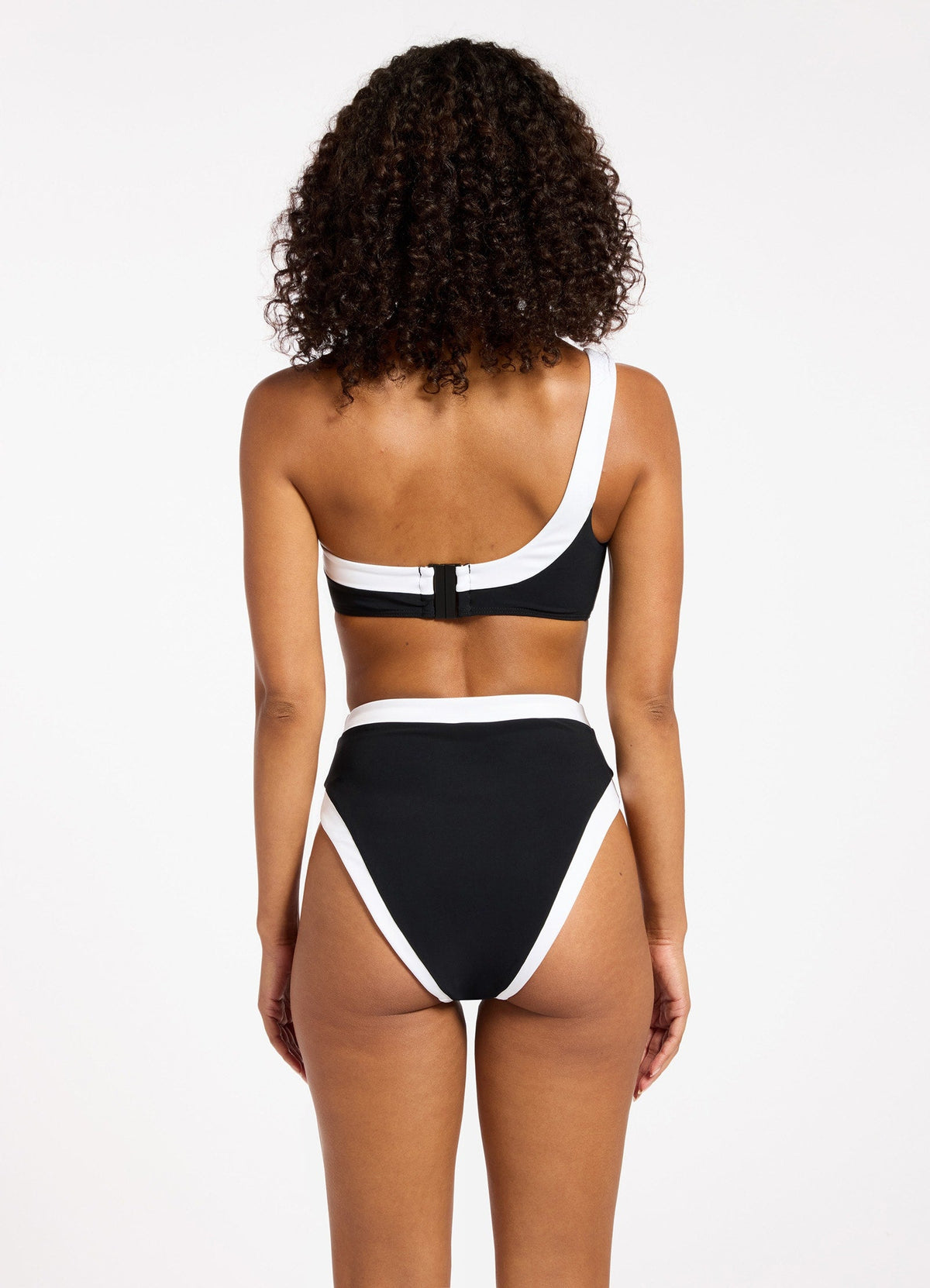 Jetset Eternal High Waist High Leg Bikini Bottom | Seafolly