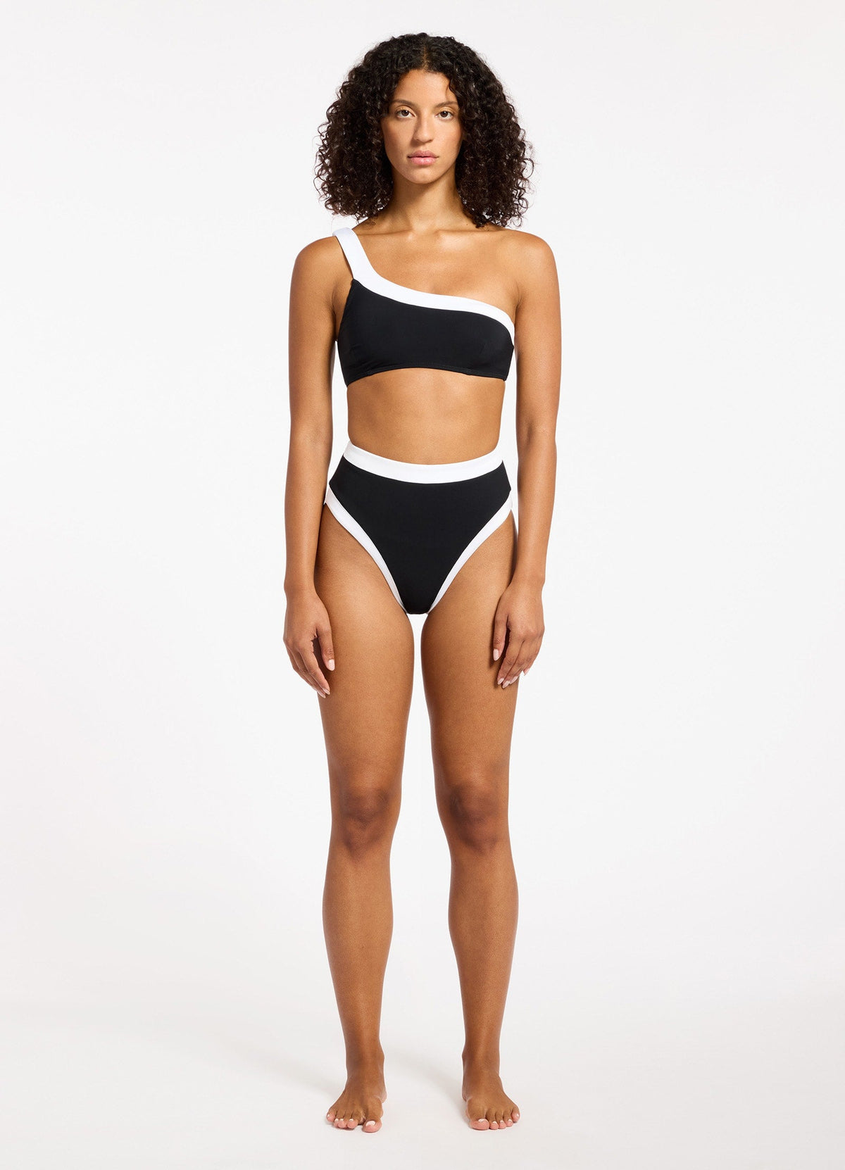 Jetset Eternal One Shoulder Bikini Top | Seafolly