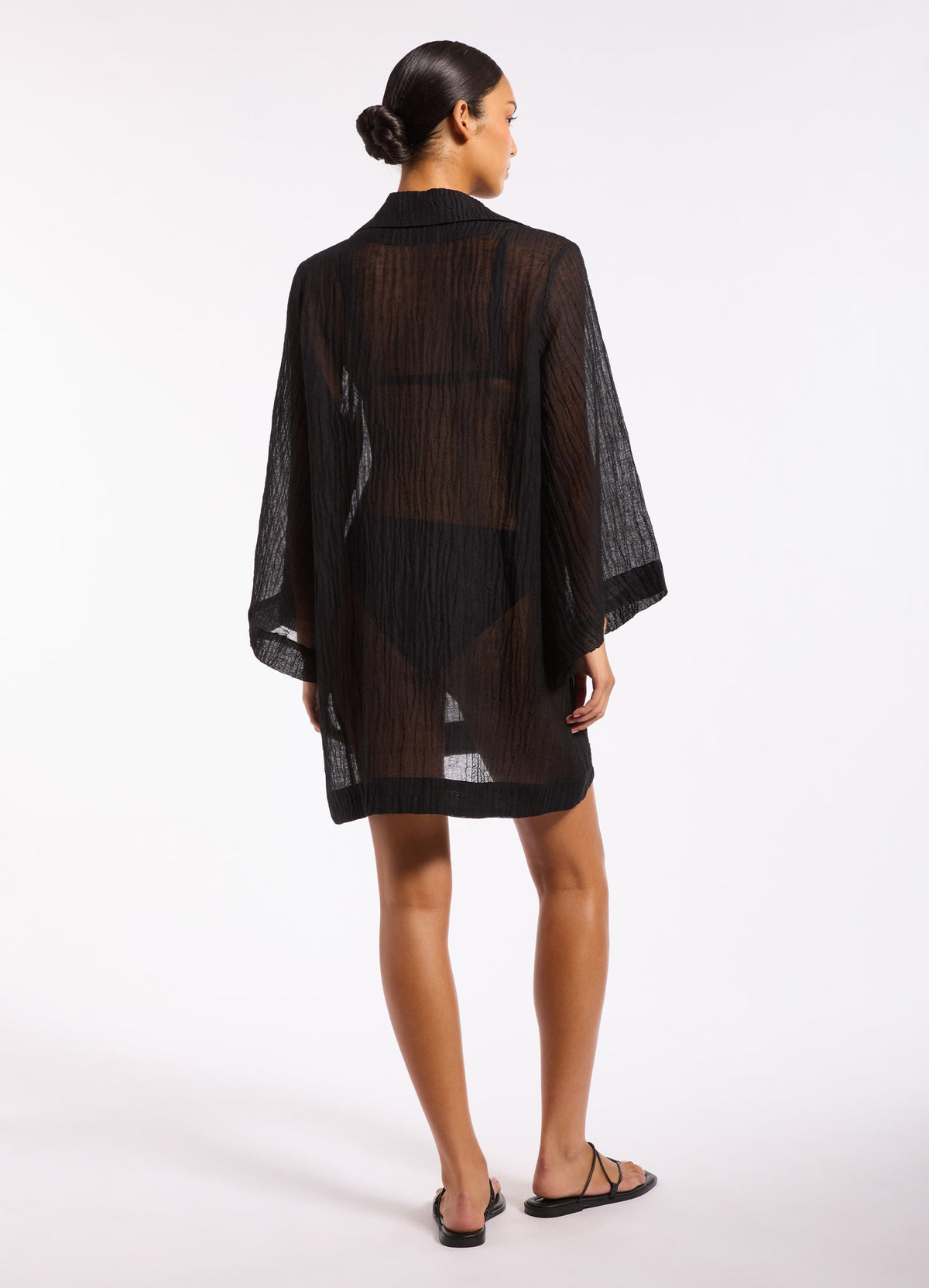 Wave Gauze Sheer Mini Cover Up | Seafolly