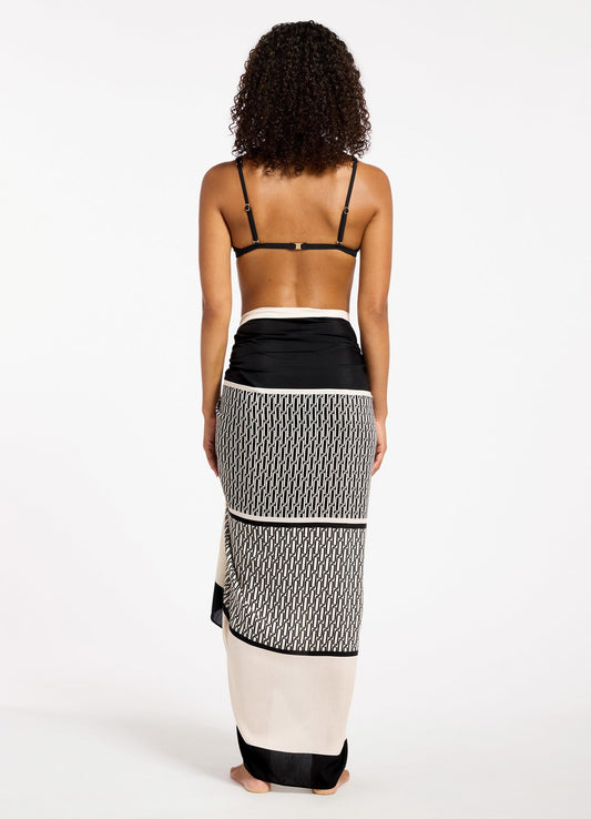 Beachedit Puff Sleeve Kaftan | Seafolly